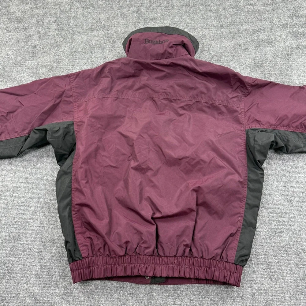 Columbia Sportswear Company Bugaboo Jacket Small Burgundy Full Zip Women's‎